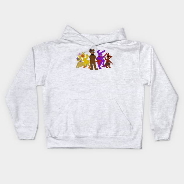 Five Nights Kids Hoodie by possumtees